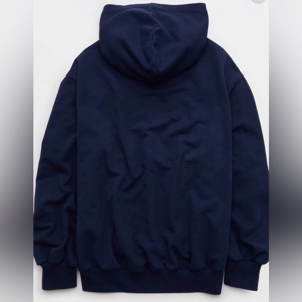 aerie True Black Jet Setter Matching Hoodie Jogger Sweat Set - Picture 10 of 16